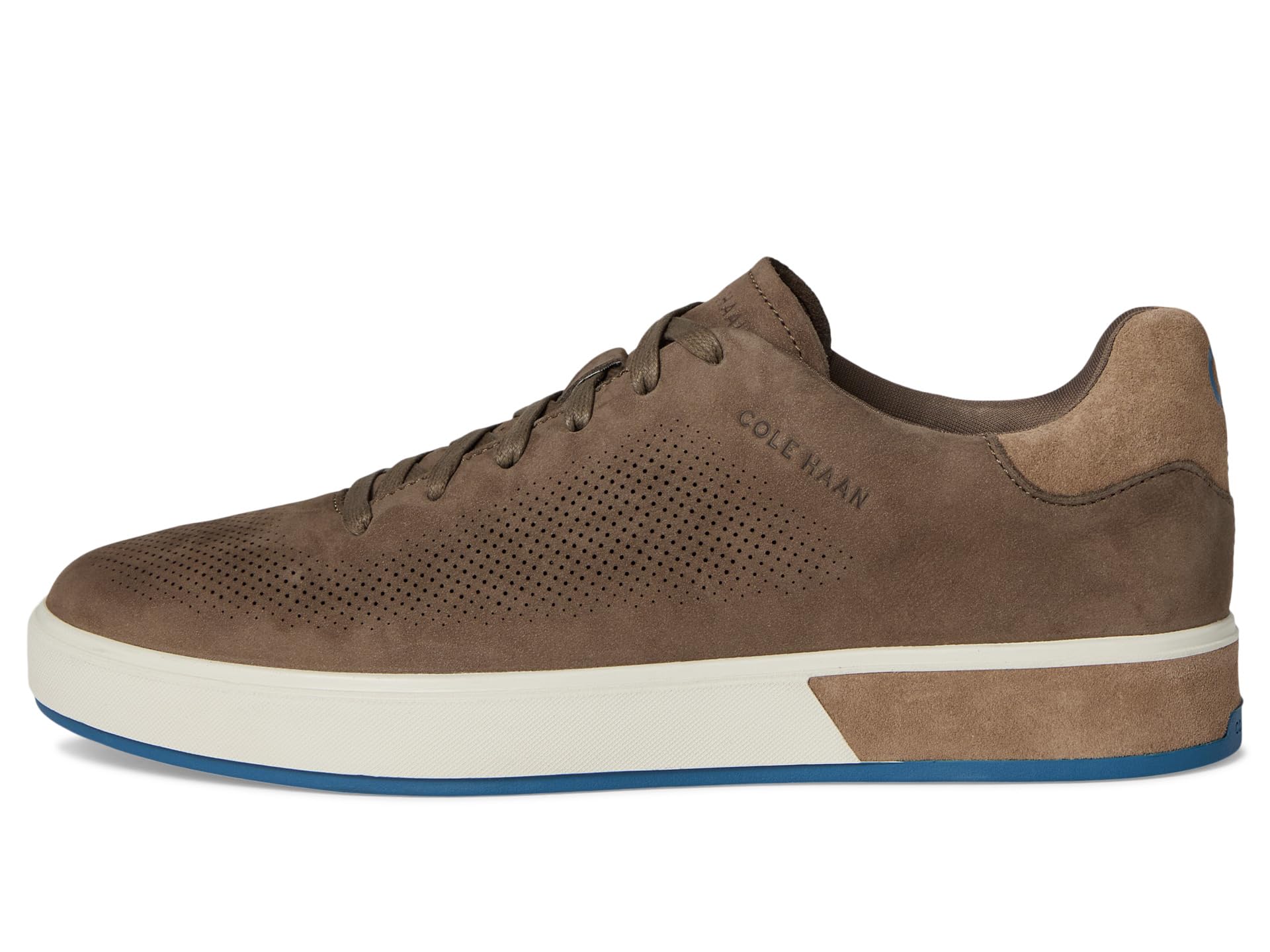 Кроссовки Cole Haan Grandpro Angleace Sneakers, цвет Morel Nubuck/Irish Coffee/Silver Birch — фото 4