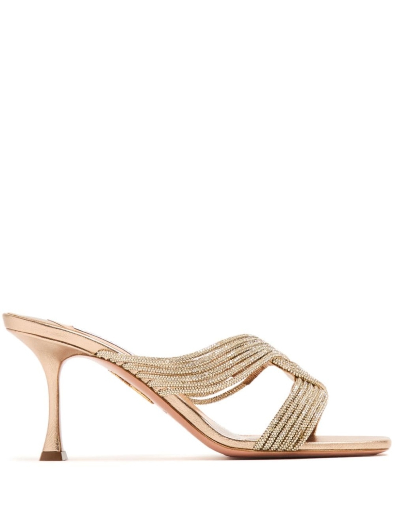 

Мюли Gatsby 75 Aquazzura, бежевый