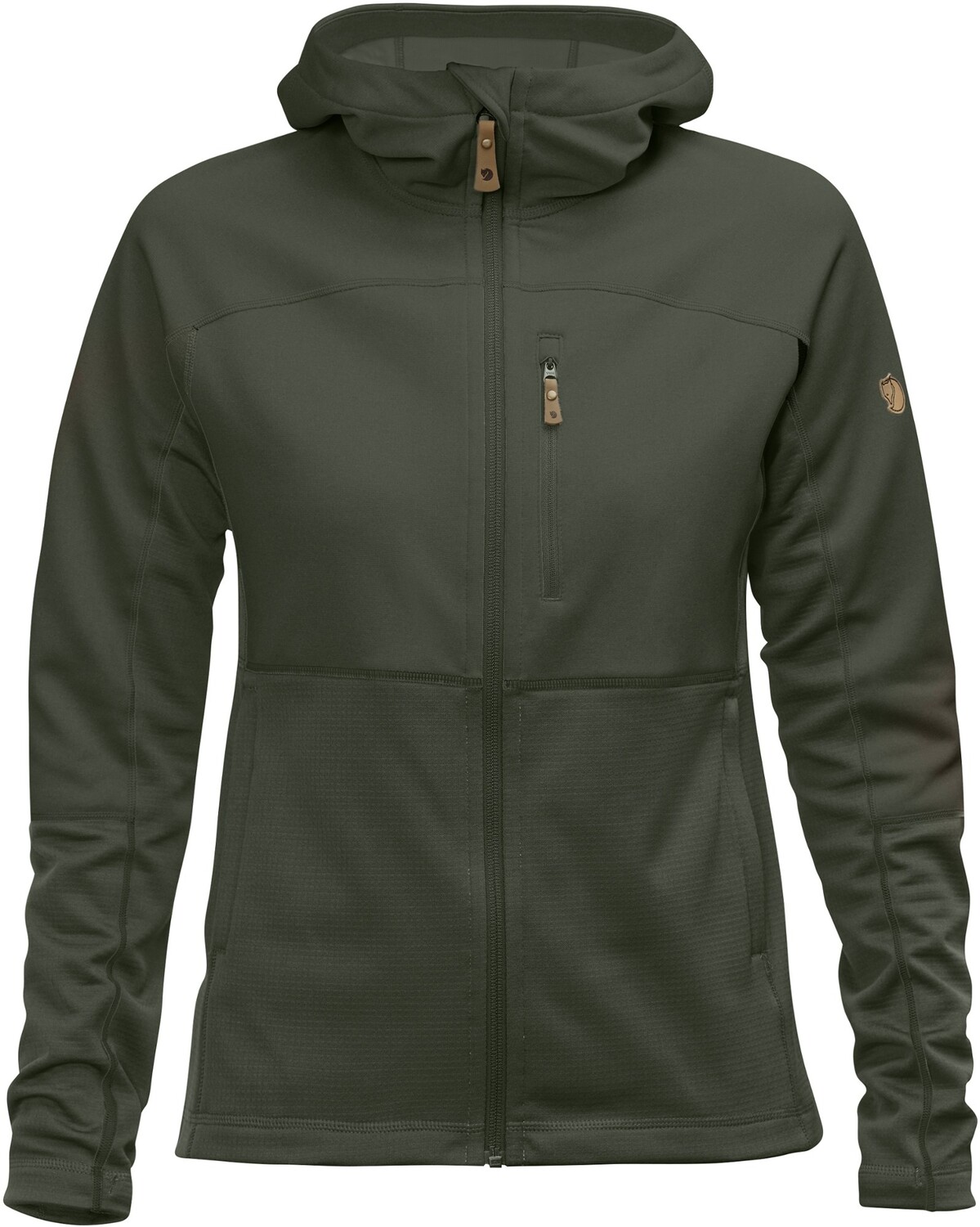

Флисовая куртка Abisko Trail — женская Fjallraven, зеленый