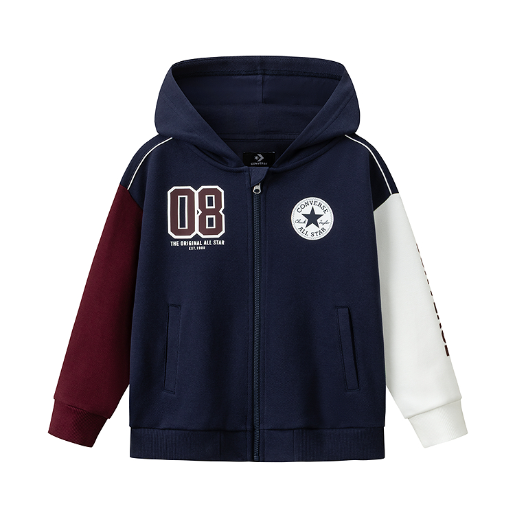 

Толстовка для детей 3-7 лет Converse, темно-синий