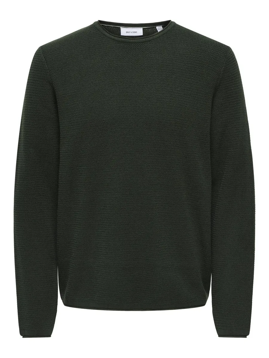

Вязаный свитер ONLY & SONS "ONSERIC REG 12 STRUC CREW KNIT", цвет Rosin