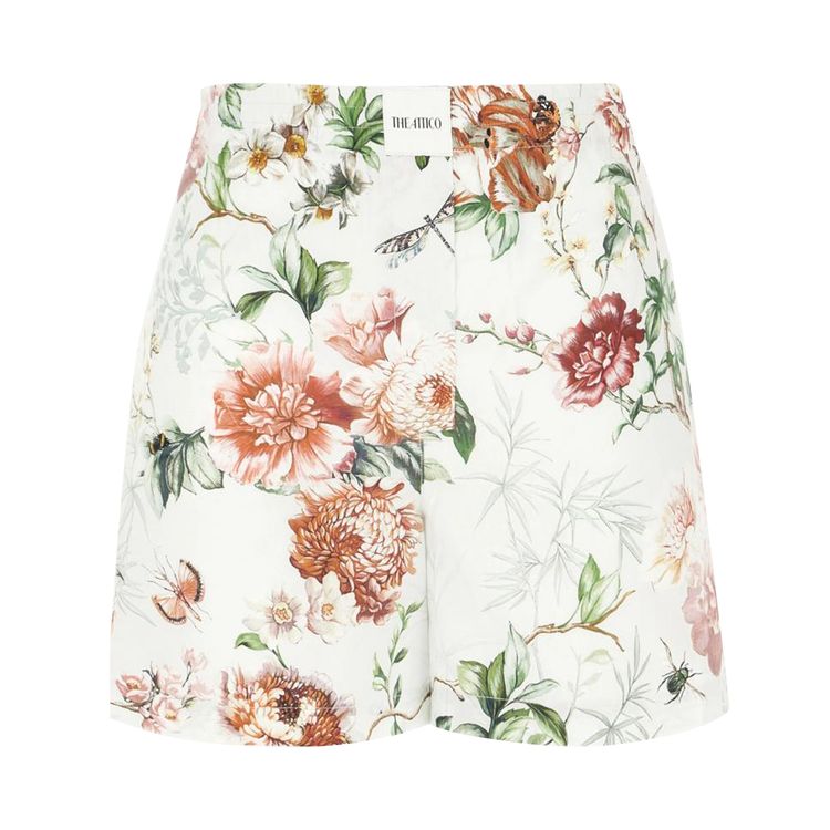

Брюки The Attico Short Pant 'Ivory', белый
