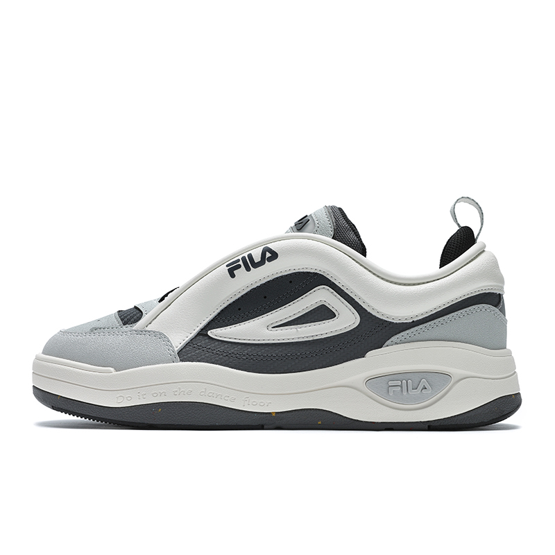 

FILA Низкие мужские кроссовки для скейтбординга серо-белого цвета