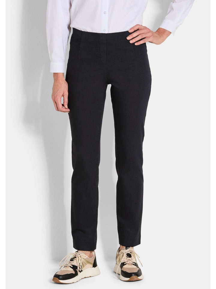 

Джинсы Bengalin облегающие брюки LOUISA в джинсовом стиле черного цвета GOLDNER