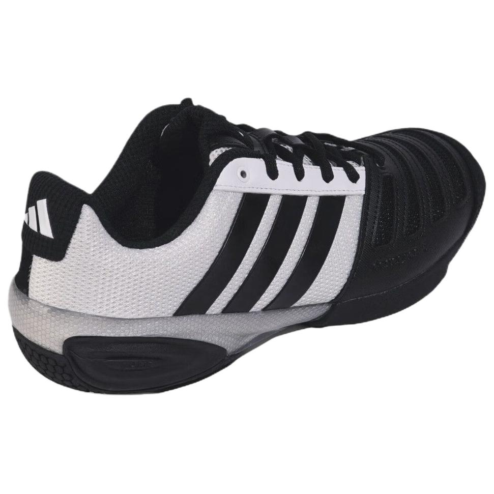 Adidas Slip Resistant, Abrasion Resistant, Breathable Low top Training Shoes Unisex Black White — фото 4