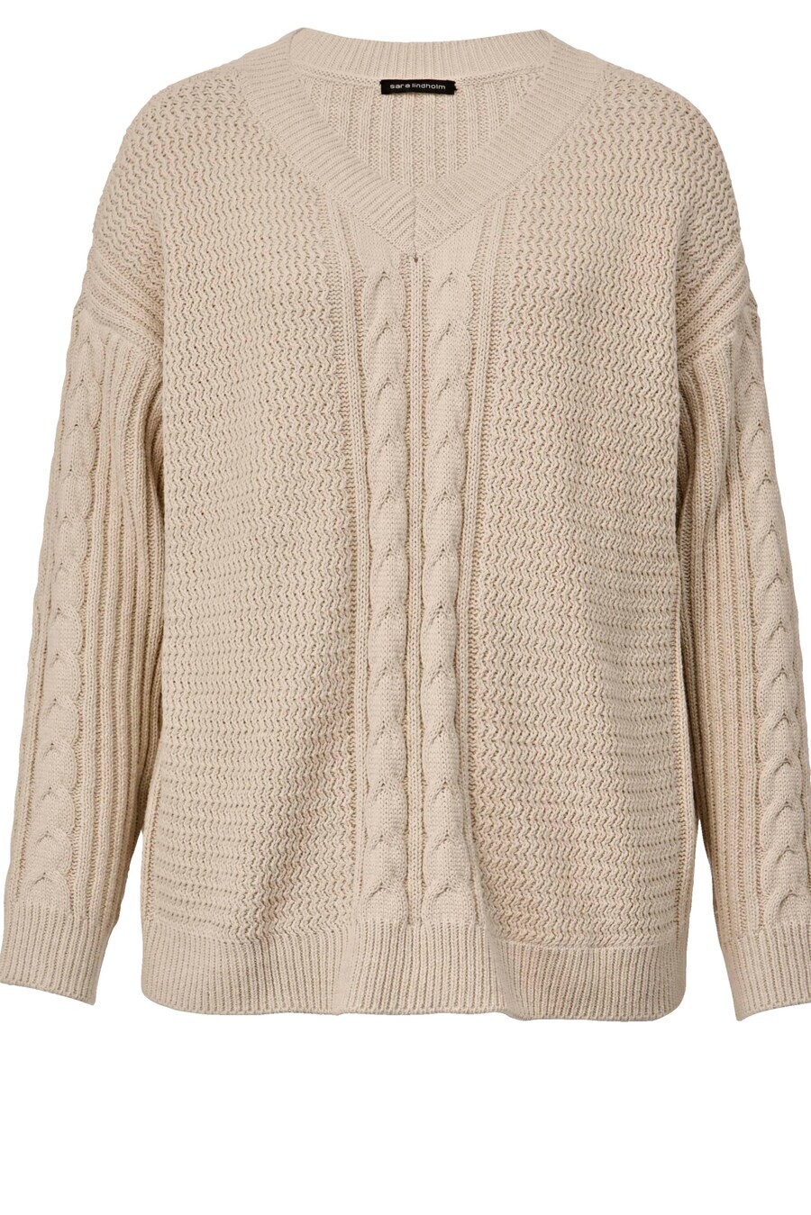 

Тонкий вязаный свитер Sara Lindholm Sweater, цвет champagne