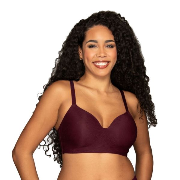 

Бюстгальтер простого и удобного размера Vanity Fair Lingerie, цвет plum all over lace
