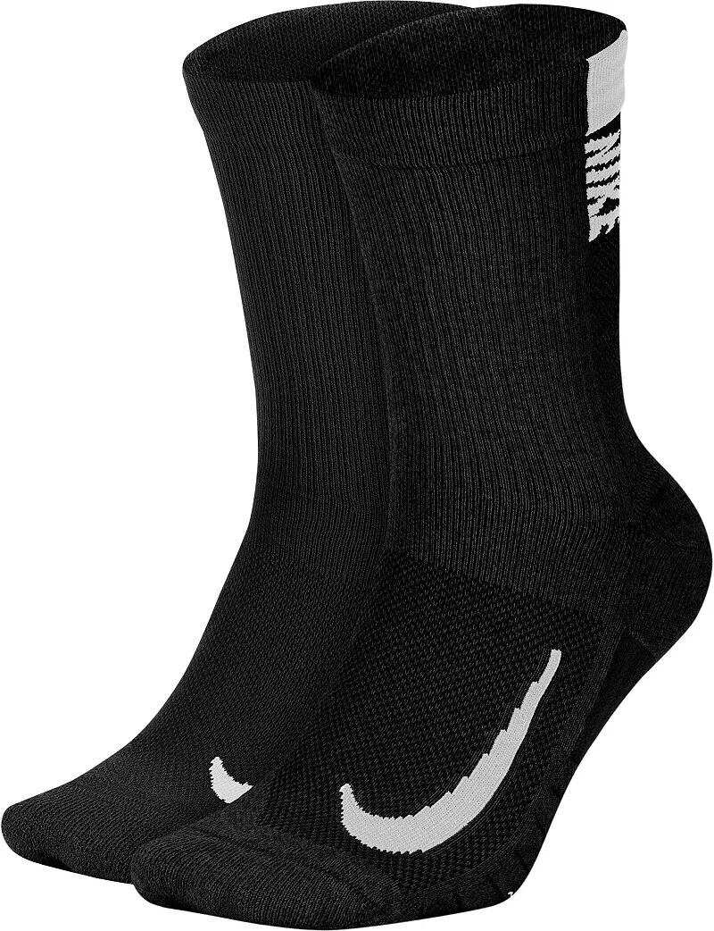 

Носки Nike Multiplier Crew — 2 шт., черный