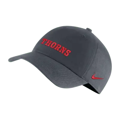 

Бейсболка Nike Portland Thorns FC Heritage86 NWSL Soccer Cap, цвет Flint Grey