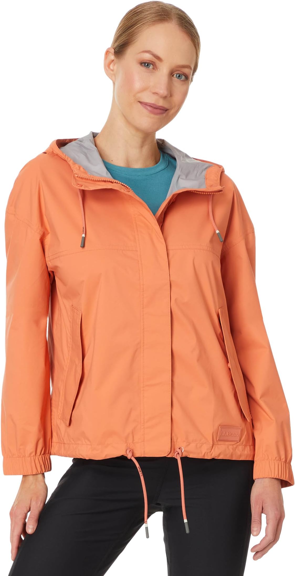 

Куртка L.L.Bean Wharf Street Rain Jacket Reg, цвет Faded Orange