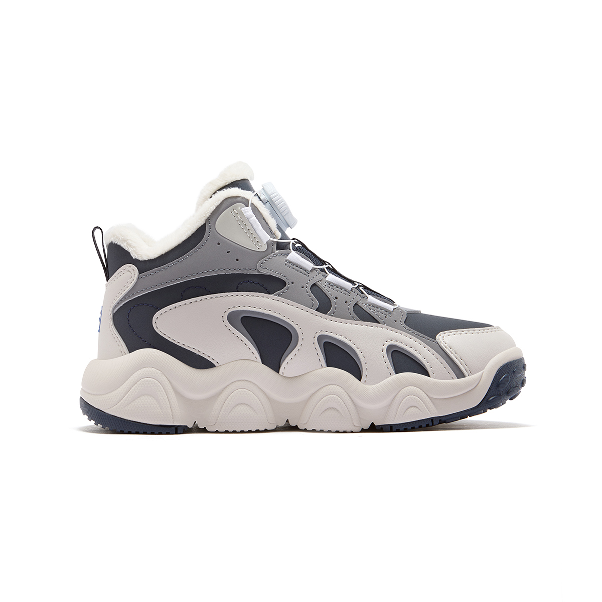 FILA KIDS Сезонные утепленные ботинки FSW для увеличения роста, plain gray/contour blue, детские — фото 3