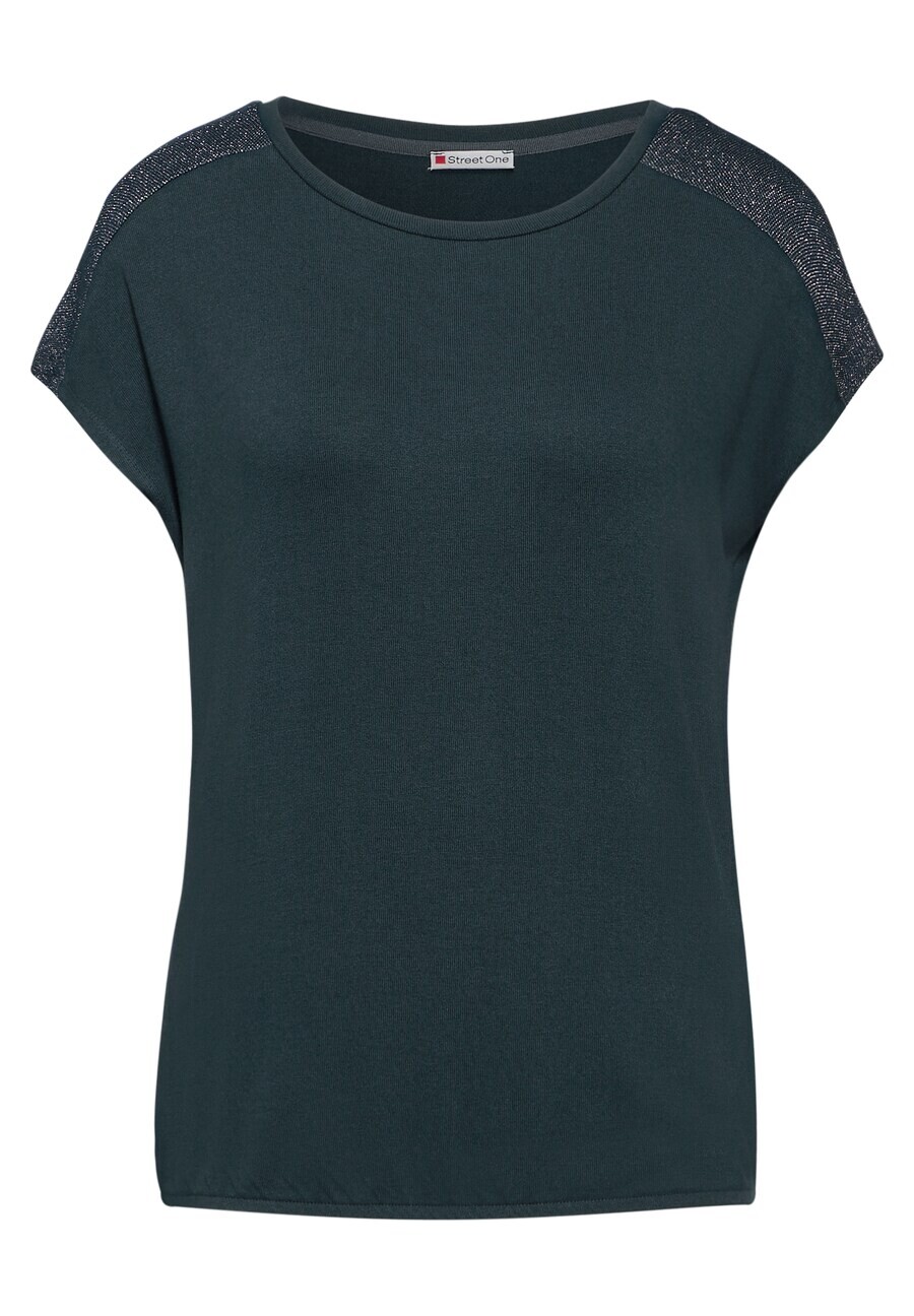 

Футболка STREET ONE Shirt, темно-зеленый
