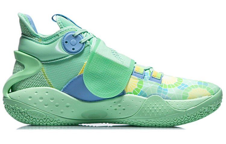 Мужские кроссовки Sonic IX CJ McCollum Premium - мятно-зеленый Lining — фото 2