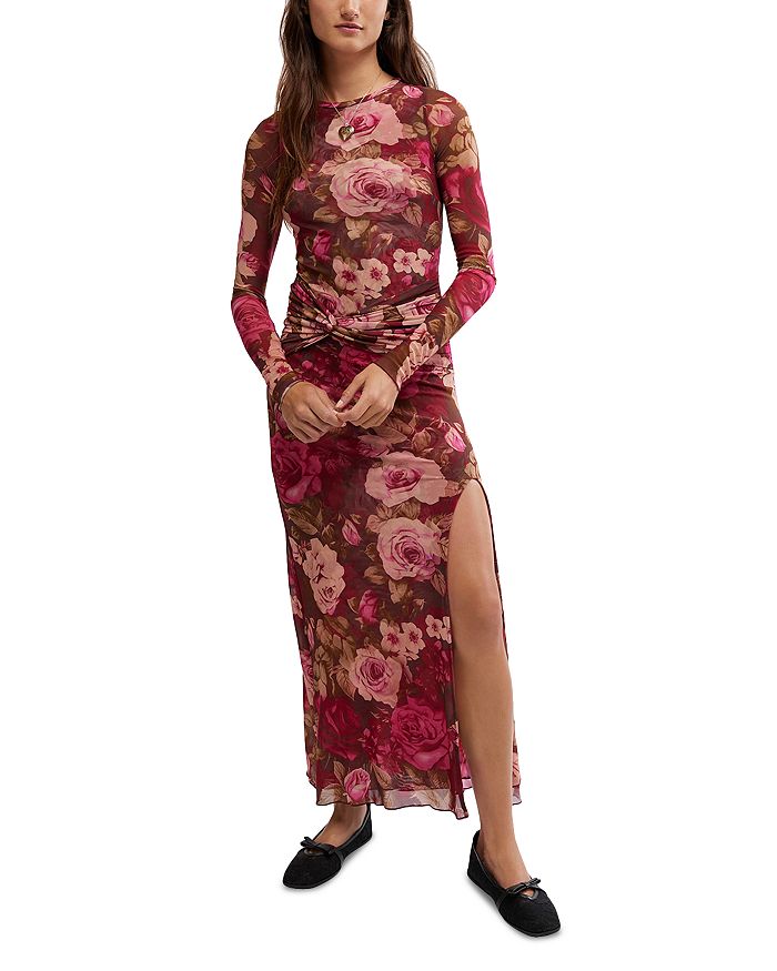 

Платье Джанни Макси Free People, розовый