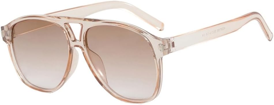 

Солнцезащитные очки в крупной оправе для женщин и мужчин, в стиле панк, с заклепками, защита от УФ-излучения UV400, для занятий спортом на открытом воздухе, бега и езды, леопардовый синий цвет Generic, Chamapgne