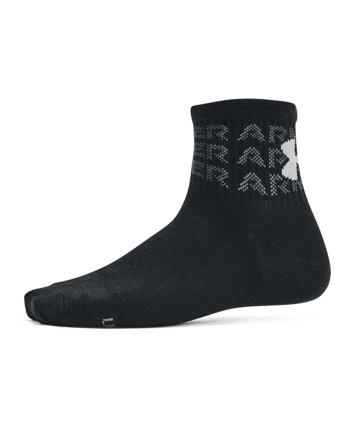 Набор из 6 пар носков UA Essential Quarter Socks (для повседневной носки и детей) — фото 4