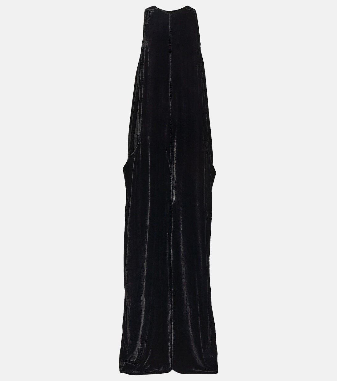 

Бархатный комбинезон senza Rick Owens, черный