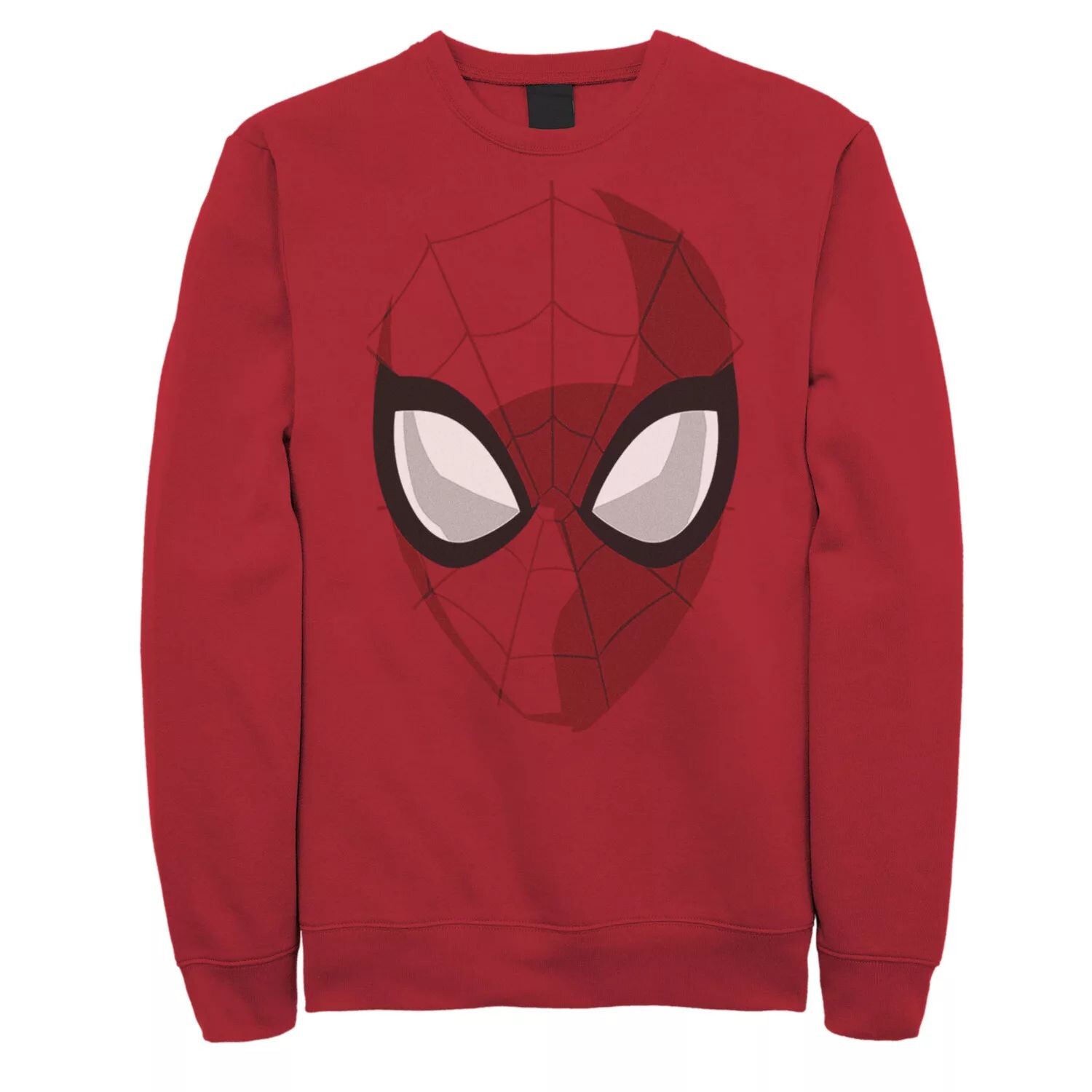 

Мужской современный свитшот с большим лицом Marvel Spider-Man Licensed Character
