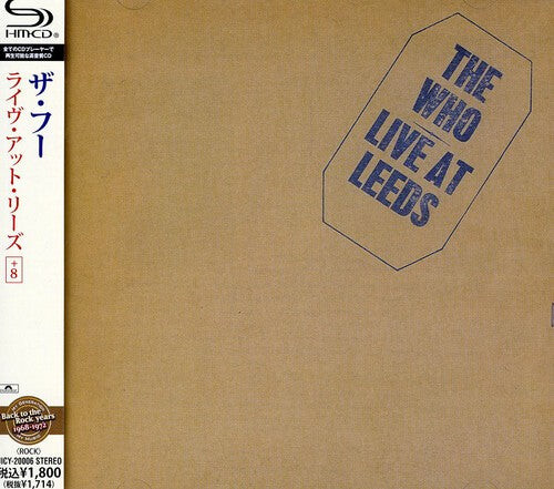

CD диск Who: Live at Leeds