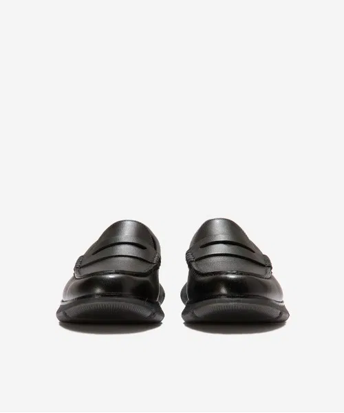 Мужские кожаные лоферы COLE HAAN 4.ZERØGRAND Penny Loafer — фото 3