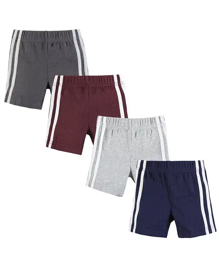 

Набор из четырех пар спортивных шорт для мальчиков Hudson Baby, синий