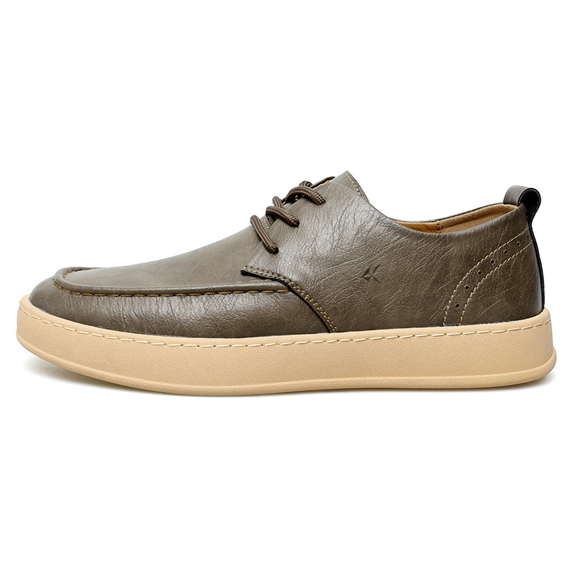 

ZAMST Износостойкие и легкие мужские лоу-топ скейтерские кеды Khaki, цвет Khaki