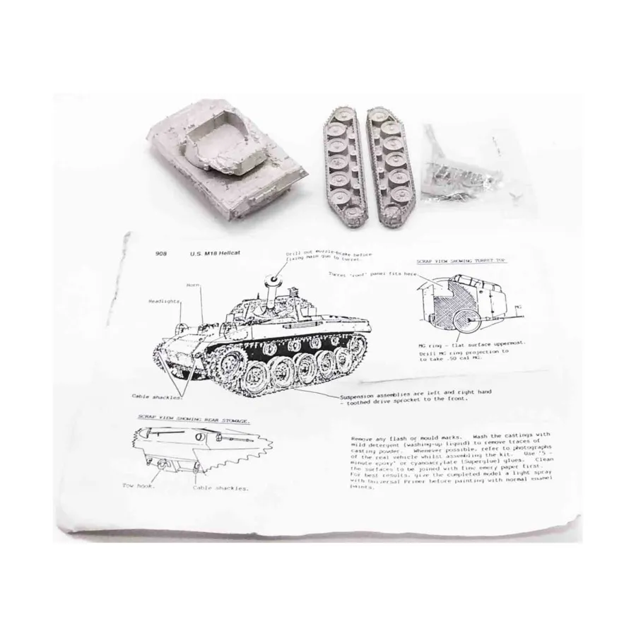 

М18 Адский кот №1, Historical Miniatures - Loose Miniatures (15mm) (SHQ Miniatures)