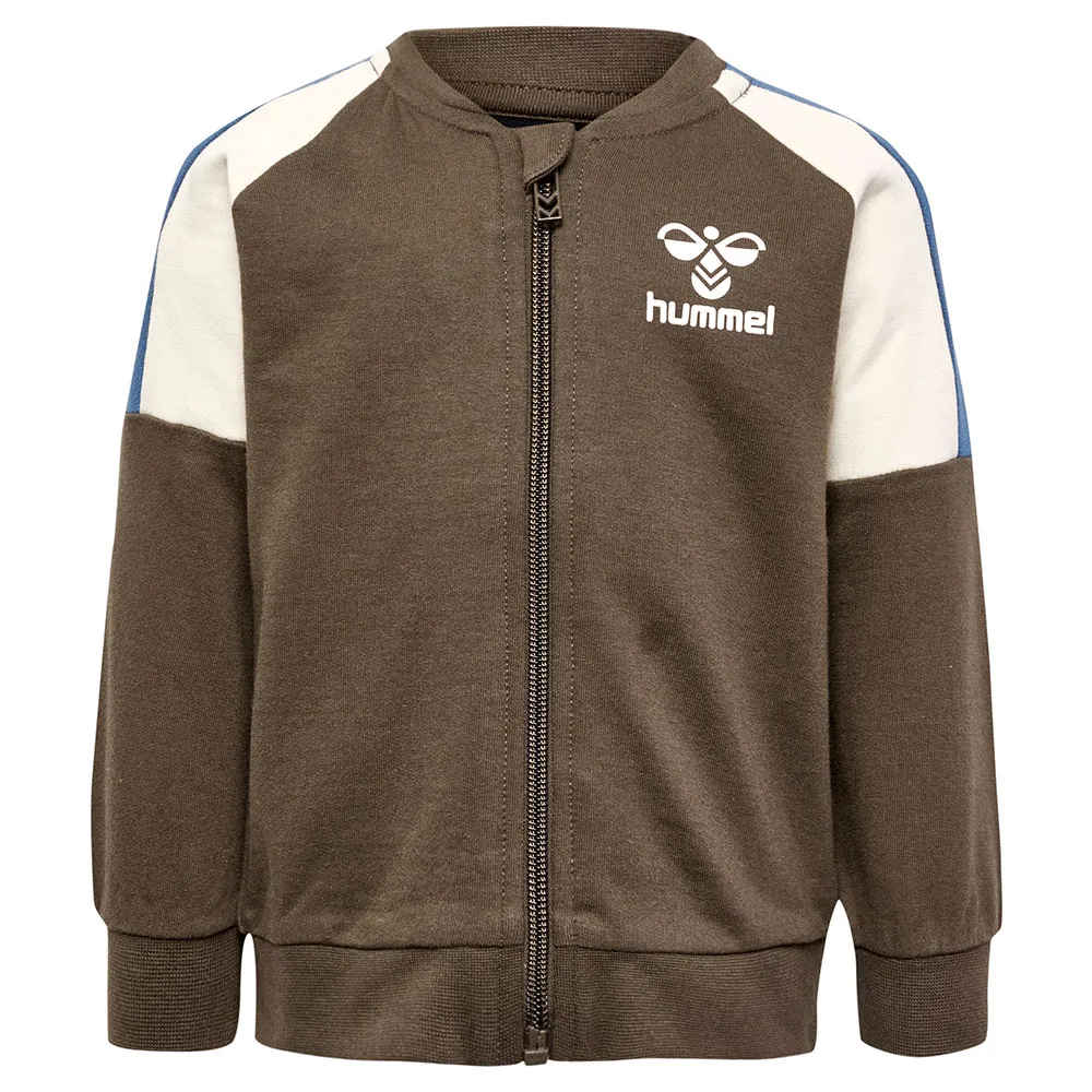

Толстовка Hummel Herman full zip, коричневый