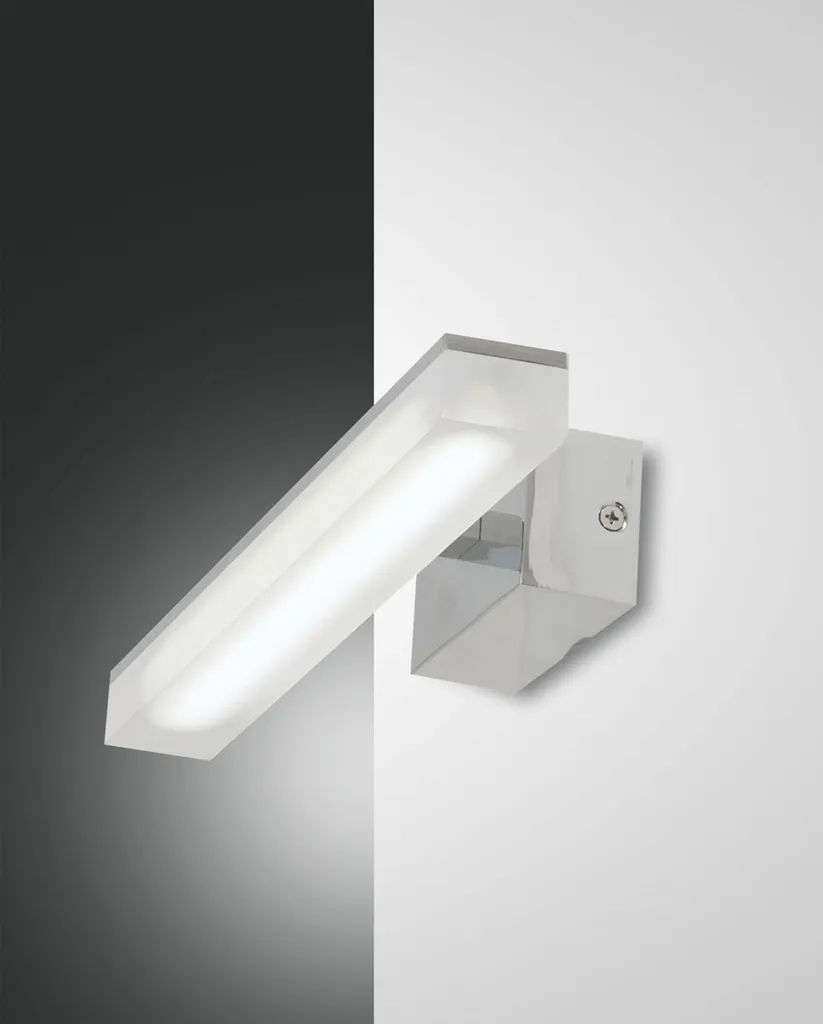 

Настенный светильник FABAS LUCE, серебряный