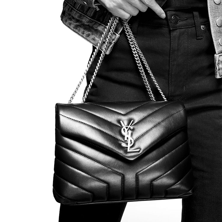 Лулу Стеганое Маленькое Клачо SAINT LAURENT — фото 2