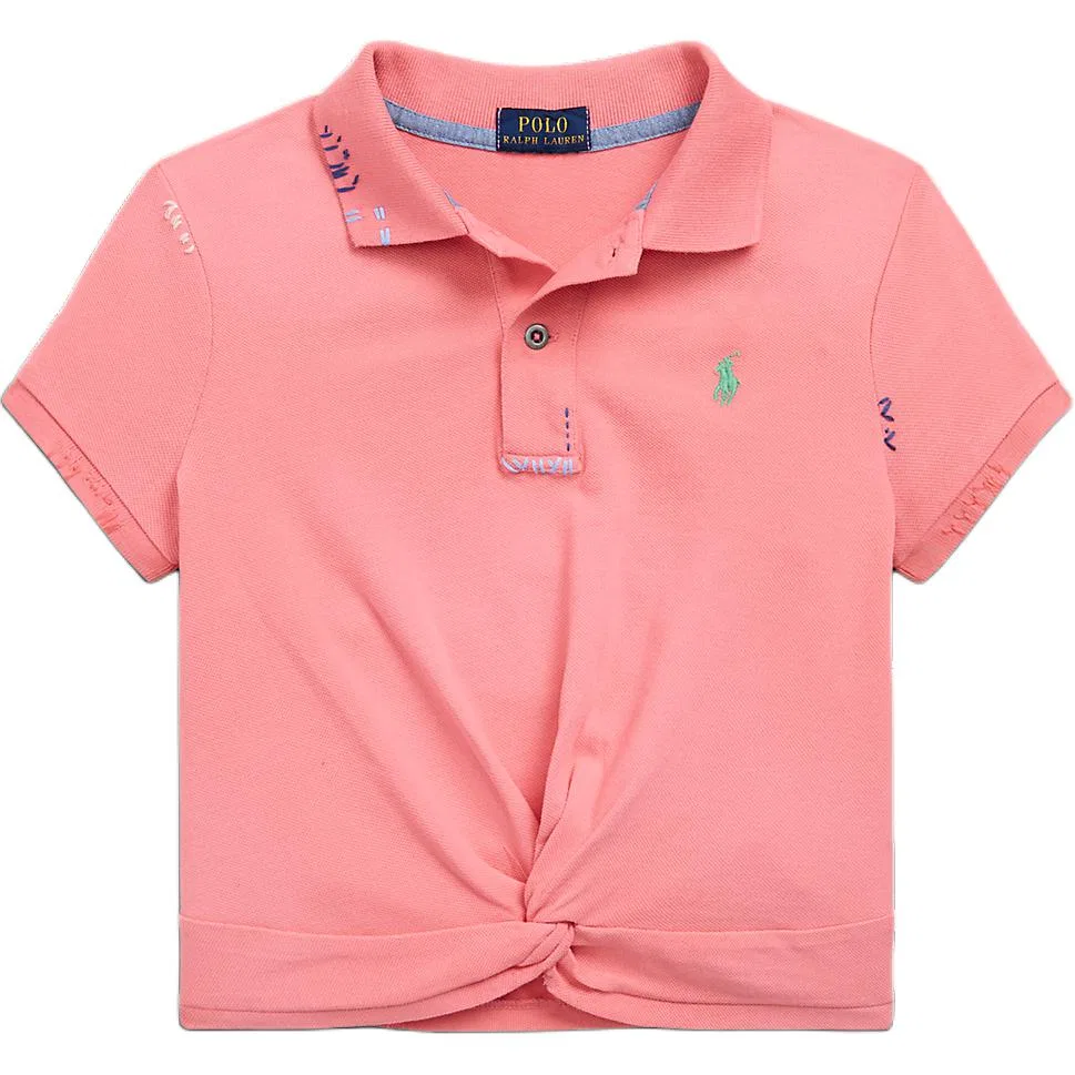 Футболка Polo Ralph Lauren Розовая Детская