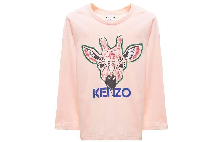 

Детская футболка Kenzo, розовый
