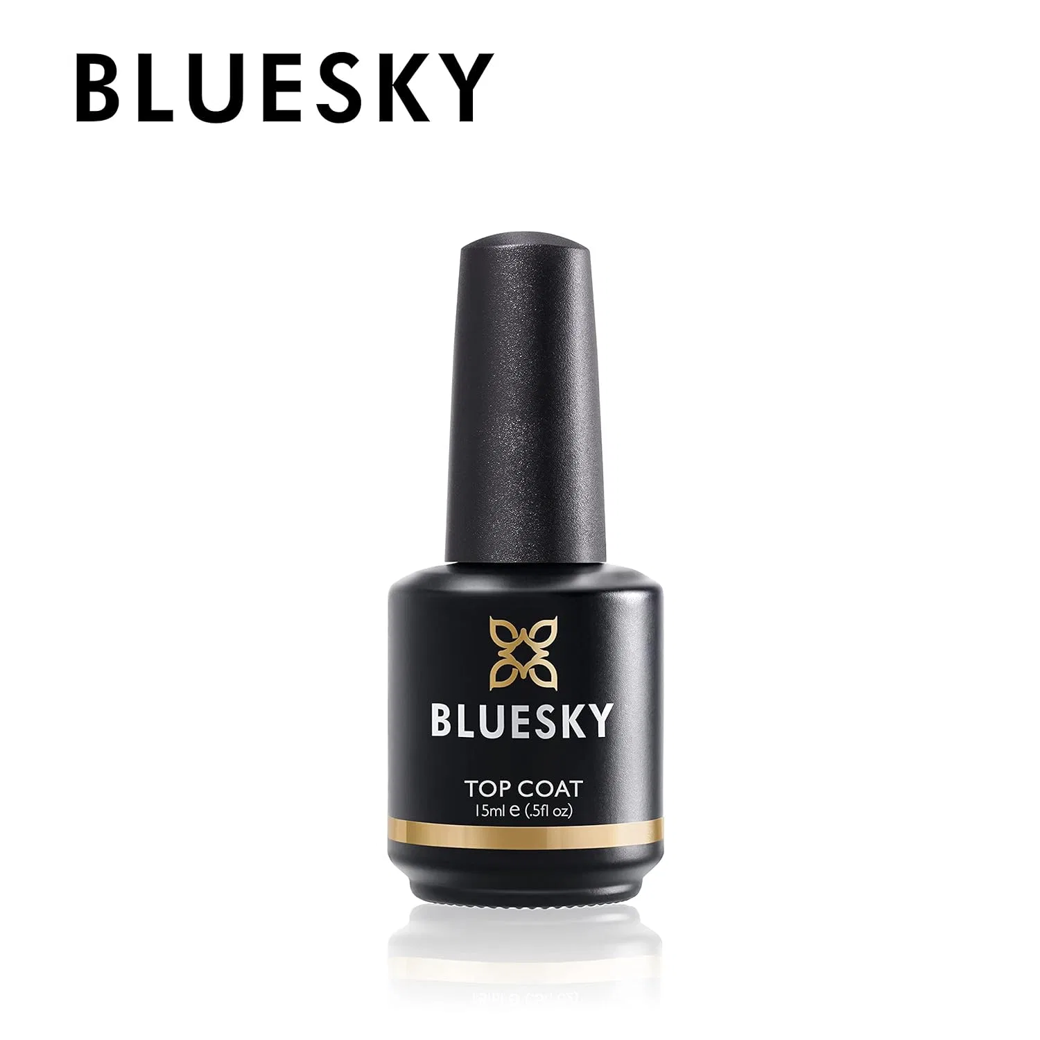 Верхнее покрытие для гель-лака BLUESKY UV LED Gel Top Coat, 15 мл Bluesky — фото 2