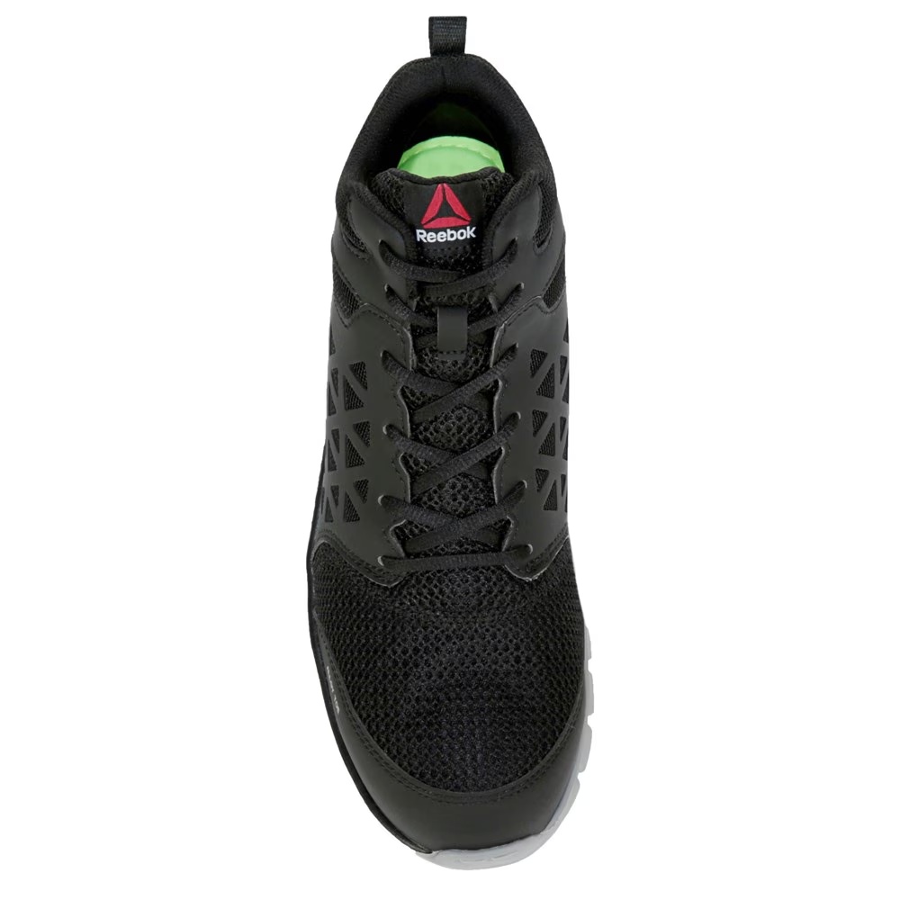 Рабочий ботинок с защитным алюминиевым носком и подушечкой Sublite Reebok Work, black mesh — фото 3