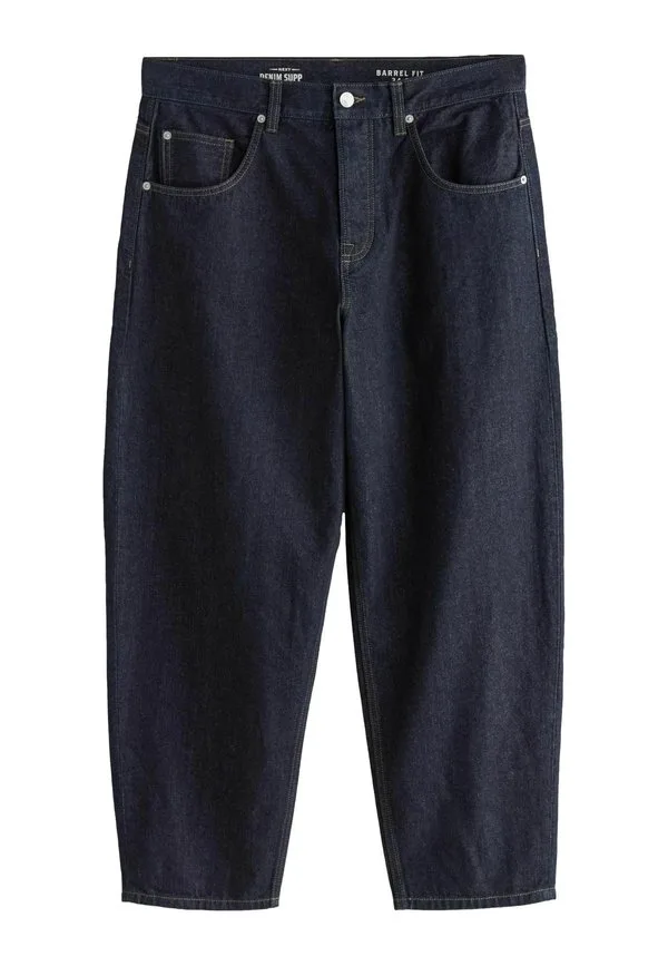 Джинсы свободного кроя, аутентичные Next, Dark Blue Denim