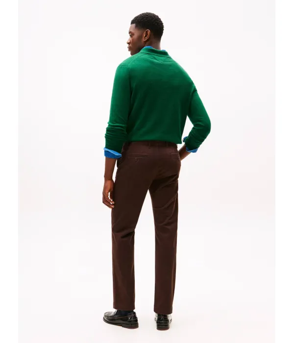 Брюки чинос Denton Straight fit Tommy Hilfiger, коричневый — фото 3
