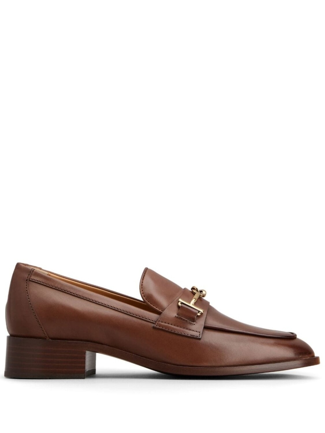 

Tod's лоферы с логотипом, коричневый