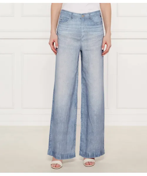

Льняные джинсы Warri Flare fit Marc Cain, синий