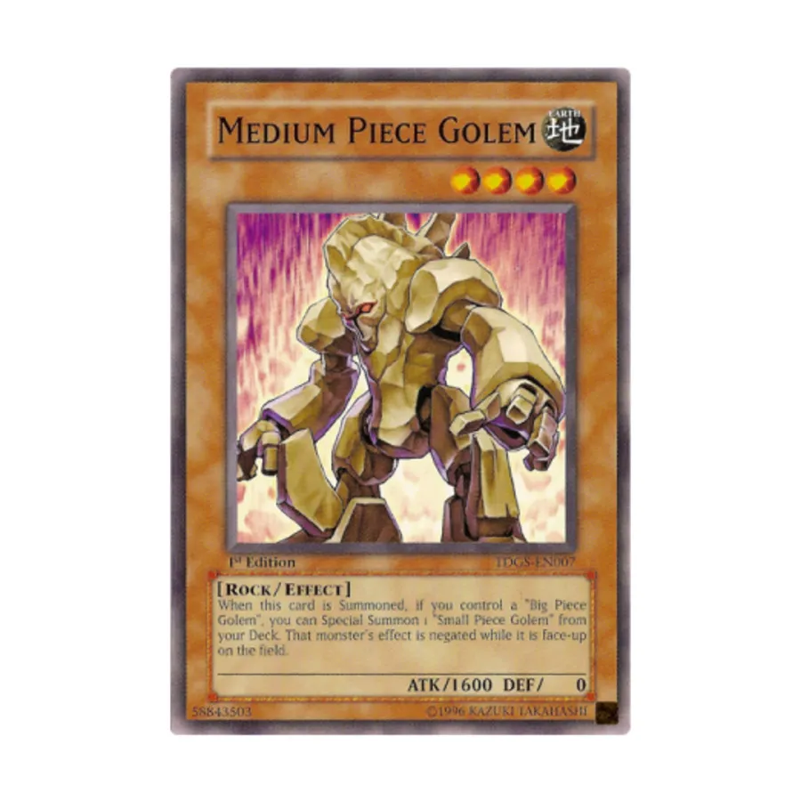 

CCG Средний голем (Обычный), Yu-Gi-Oh - Duelist Genesis - Singles