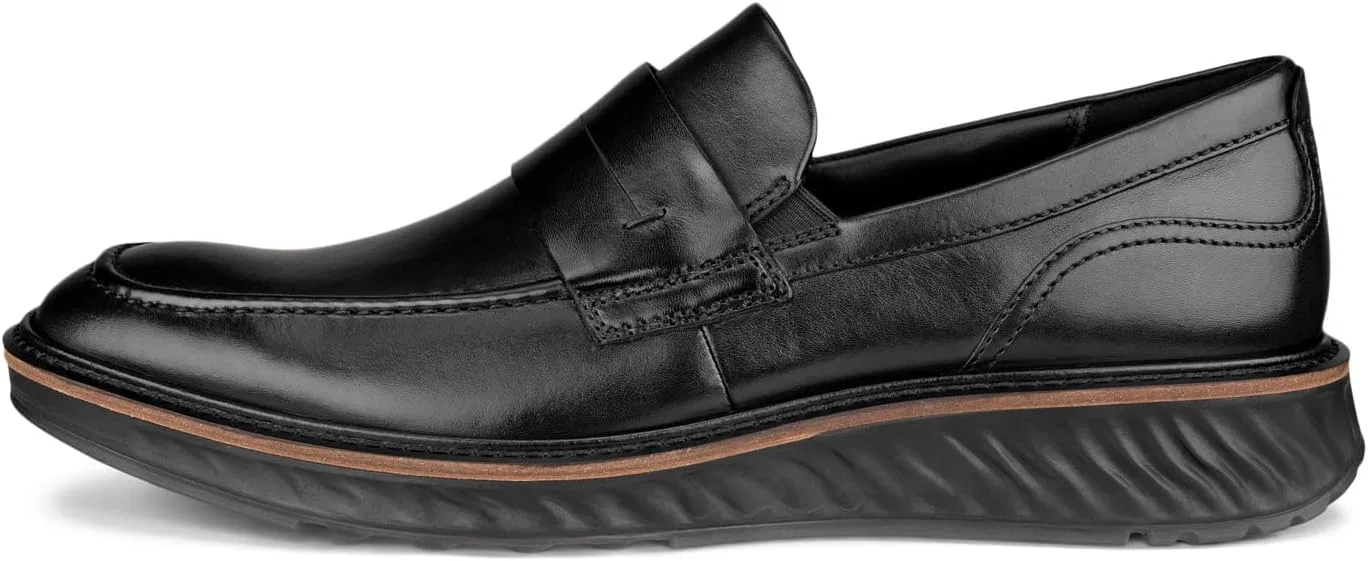 Лоферы ECCO St.1 Hybrid Penny Loafer, черный — фото 4