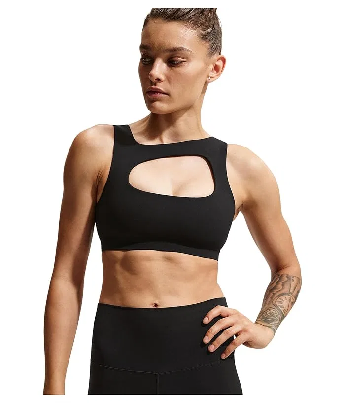 Спортивный бюстгальтер с легкой поддержкой Zenvy Light-Support Nike, Black/Cool Grey
