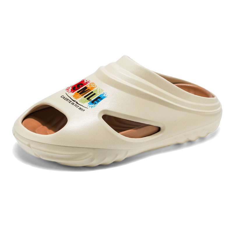 CariteSport Слайдеры мужские бежево-коричневые, цвет Beige Brown — фото 2