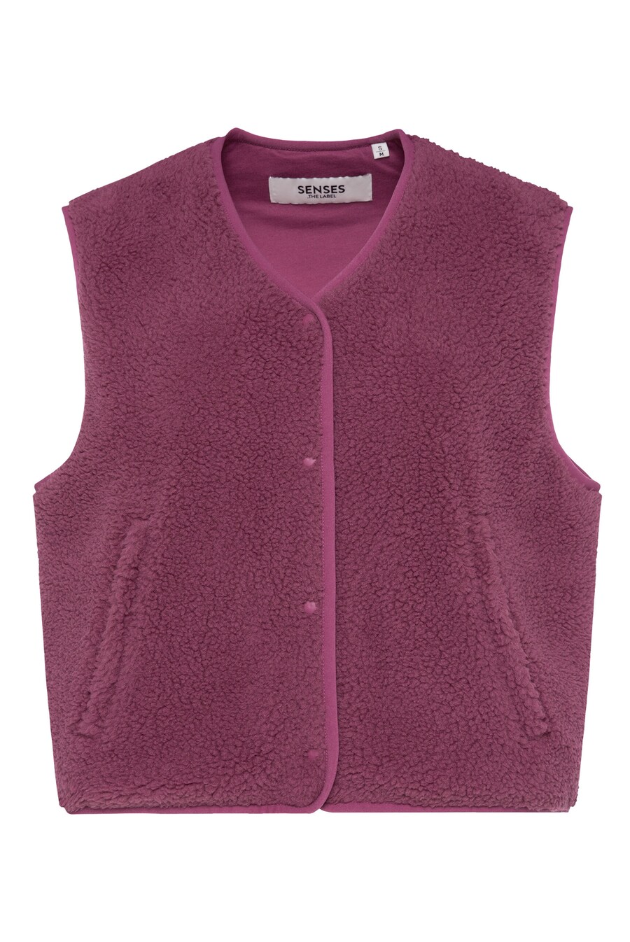 

Вязаный жилет SENSES.THE LABEL, красный