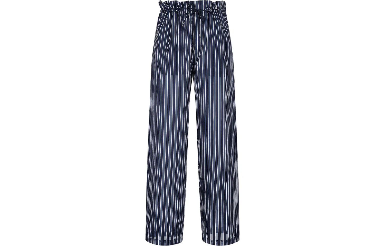 Брюки повседневные мужские Night Blue, умеренный прямой крой EMPORIO ARMANI
