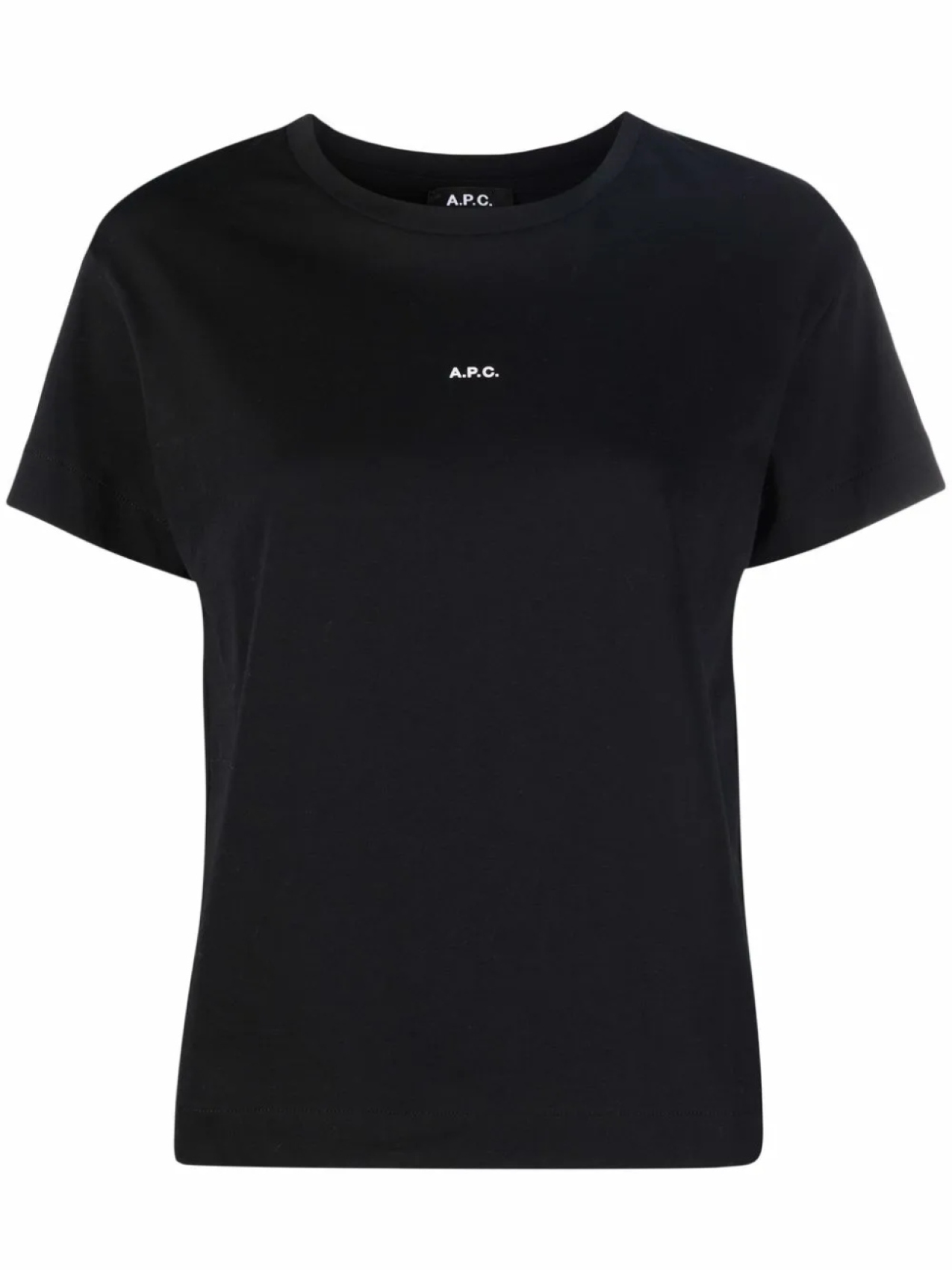

A.P.C. футболка с логотипом, черный