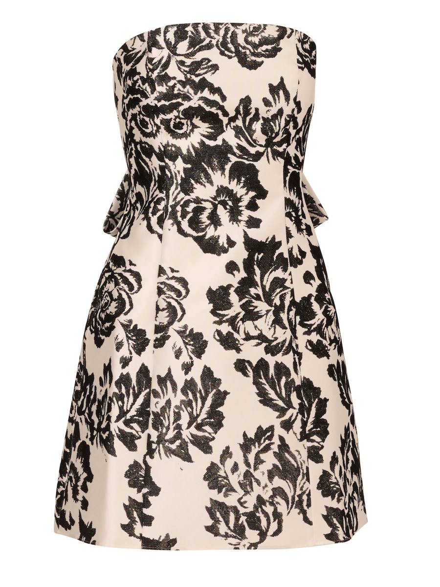 

Коктейльное платье Adrianna Papell Strapless Mikado Short Dress, белый