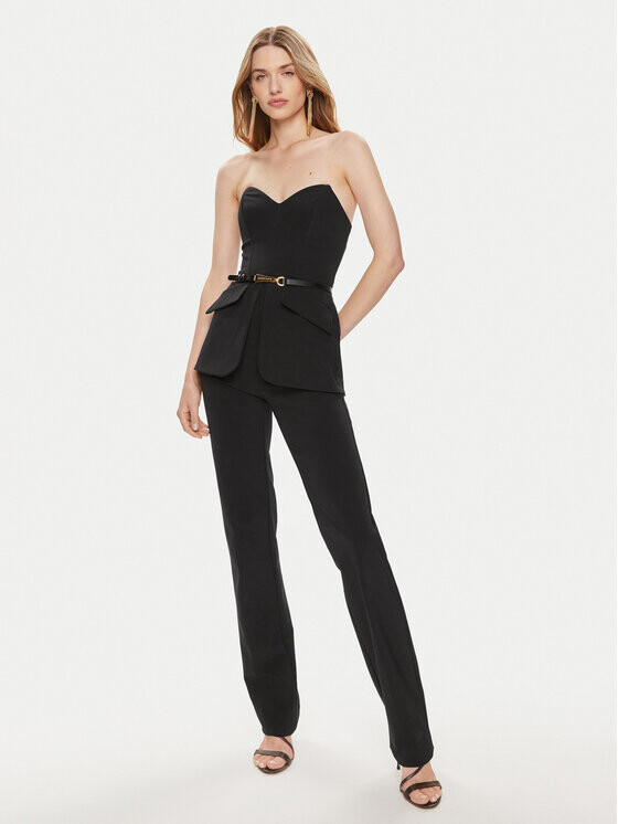 

Комбинезон стандартного кроя Elisabetta Franchi, черный
