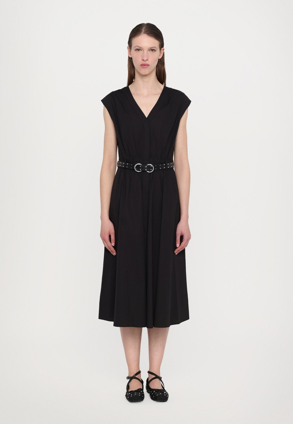 

Повседневное платье MIDI MICHAEL Michael Kors, черный