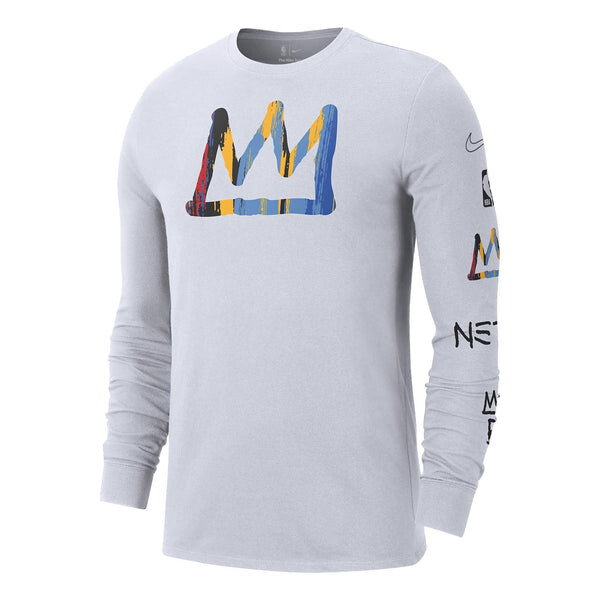 

Футболка x nba brooklyn nets city edition футболка с длинным рукавом Nike, белый