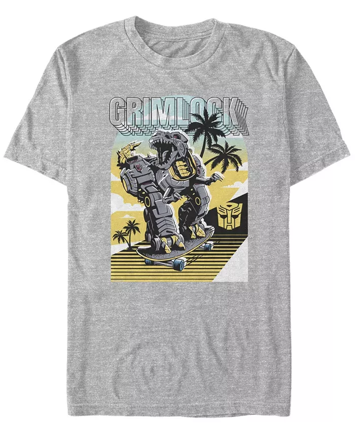 

Мужская футболка с коротким рукавом Transformer Grimlock Skater Fifth Sun, серый